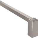 Moen Kyvos Brushed Nickel 24-Inch Single Modern -Towel Bar, BP3724BN