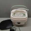 Portable Washing Machine - 16L Mini Foldable Washer with Spin Basket, 3 Cleaning Modes & Deep Cleaning for Small Clothes, Collapsible Laundry for Apartment, Home, Hotel and Travel (Green)