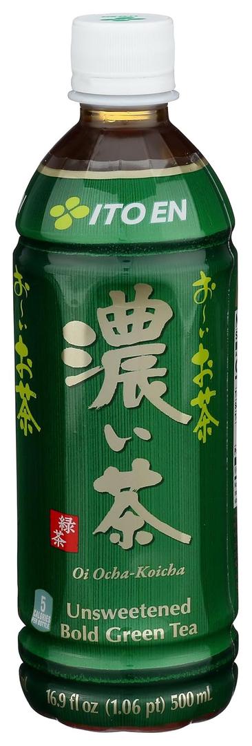 5 x Ito En, Tea Green Dark Oi Ocha Unsweetened, 16.9 Fl Oz (EXP 09/22/26)