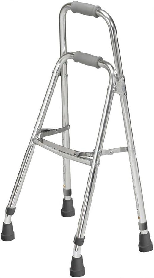 Drive Medical Side Style Hemi One Arm Walker, Chrome, Adult