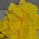 4 Pack Lemon Yellow Cheesecloth Table Runner 20 x 120 inch Gauze Table Runners 10 FT Long,Semi Sheer Boho Cheese Cloth Fabric Table Runner Bulk for Party,Wedding,Baby Shower,Bridal Shower Decoration