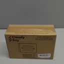 CLOUDY BAY 5CCT 12V 4W Low Voltage LED Step Light with Horizontal Louvered Faceplate for Steps Decks Stairs, Outdoor Stair Lights, Wet Locations,6 Pack, Oil Rubbed Bronze