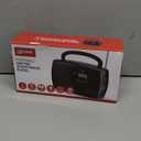 GPX R633B Portable Shortwave AM/FM Clock Radio (Black)