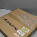 Ehaho 17" Double Row Wheel Lights, Brighter RGB Dream Chasing LED Rim Lights with App & Remote Control, Music Wheel Ring Light with Turn & Braking Signal Compatible with Various Trucks SUV Car4PCS