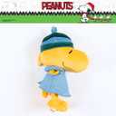 Peanuts Woodstock Winter Coat Holiday & Christmas Bedding Super Soft Plush Cuddle Pillow Buddy, (Officially Licensed Product) by Franco (Standard)