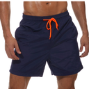 SILKWORLD Men's Swim Trunks Quick Dry Beach Shorts with Pockets Size L