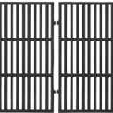 7638 Cast Iron Cooking Grid Grate for Weber Spirit E-310 E-320 S-310 300 series Spirit II E-310 SP320 Spirit 700 Genesis Silver B/C, Genesis Gold B/C 46510001 47510001 45010001 49010001(2 Pack)