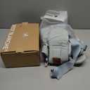 Ergonomic Baby Carrier Newborn to Toddler, Lightweight & Breathable Cotton Infant Carrier for Hands Free Comfort (Denim)