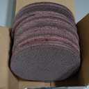 50pcs 6-Inch Mesh Abrasive Dust Free Sanding Discs 80 Grit, Hook & Loop Anti-Blocking Net Sandpaper Sheets for Auto Body, Wood, Drywall, Metal
