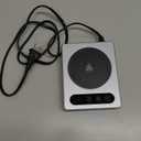 Maestri House ETL Listed Coffee Mug Warmer with 4 Temp Settings & 1-12 Hour Timer, Auto Shut Off for Desk, Smart Electric Beverage Warmer, Candle Melter for Home and Office (Silver)