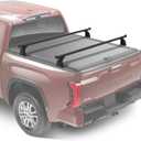 Adjustable 71.3Heavy Duty Truck Bed Rack Cross Bars2PCS for Full-Size Trucks with Retractable Truck Bed Tonneau Covers Aluminum Crossbar with Top Slide Mount|Fits Kayak Racks, Bike Racks, and More