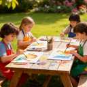 Simetufy 72 Pack 8 x 10 inch Canvas Boards for Painting Flat Canvas Panels Bulk Value Pack for Classes and Parties 100% Cotton for Acrylics Paint