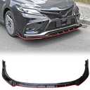 Front Bumper Lip Spoiler Splitter Toyota Camry Sport SE,XSE, 2021 2022 Front Diffuser Bumper Deflector