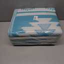 Outdoor Rug 6x9 ft for Patios Waterproof Reversible Plastic Straw Rug Patio Mat Clearance Outdoor RV Camping Mat Outside Area Rug Carpet for Porch,Deck,Camper,Balcony,Backyard (Geometry-teal)