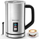 Secura Milk Frother, Electric Milk Steamer Stainless Steel, 8.4oz/250ml Automatic Hot and Cold Foam Maker and Milk Warmer for Latte, Cappuccinos, Macchiato, 120V