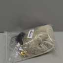 Wiggy Mermaid Sea Witch Wig+Shell Necklace+Earrings Accessories for Women Wicked Undersea Witch Cosplay, Short Silver White Grey Layered Crazy Wig+Cap for Halloween Costume Cosplay