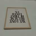 iHery Natural OAK Wood Jesus Framed Wall Art, 12x16 in John 4 19 Christian Modern Bible Verses Canvas Art, We love because He first loved, Beige Logs Boho Scripture 1Pack for Living Room Bedroom (16L" x 12W", Beige Framed John)