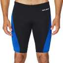 baleaf Men's Swimsuit Swim Jammers Athletic Training Swimwear Durable Team Lap Swimming Racing Competition, M