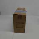 Wellmet Lamp Shades,Small Chandelier Shades ONLY for Candle Bulbs,Clip-on Drum Lampshades,Set of 6, 5.5"x 5.5"x5",Black Gold