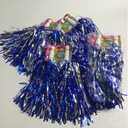baotongle 12 PCS Cheerleading Squad Spirited Fun Poms Pompoms Cheer Costume Accessory for Party Dance Sports