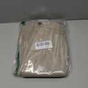 Amazon Essentials Men's Classic-Fit Wrinkle-Resistant Pleated Chino Pant  (52W x 32L, Khaki Beige)