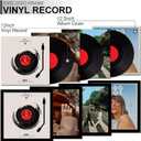 Fxojyvo Vinyl Record Frame for the Wall Display Album Cover, Black 12.5 x 12.5 Frame for any 12 Inch LP Record with Cover - 1 Pack/Black