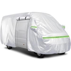 Silver Waterproof Class C & Large Class B RV Cover for 22-24 Ft Motorhomes & Sprinters | Fits Models 274.5" Long & 111.5" High, Heavy Duty for RV Motorhome Camper