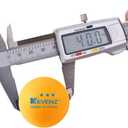 KEVENZ 3 Star Ping Pong Balls, 40+mm Advanced Table Tennis Ball, Bulk Outdoor Ping Pong Balls (Orange, White) (Orange, 120-Pack)