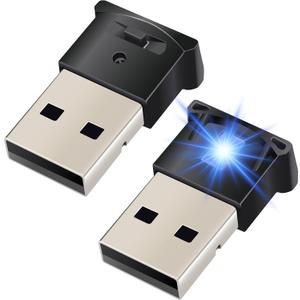 Mini USB LED Car Light, DC 5V Intelligent Interior Car Lights, Atmosphere Lamp for Car, Plug-in Interface, Suitable for Car, Laptop Keyboard, Home Office, Adjustable Brightness (USB-A*2)