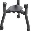 Adjustable Elevated Dog Bowl Stand, Metal Raised Feeder for Medium & Large Dogs, 3 Heights (8.8", 10.8", 12.5"), Width 6.3"–10.2", SpillProof Mat, AntiSlip & Quiet, Bowl Not Included