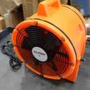 Allegro Industries 9543‐E Plastic Compaxial Blower, AC, 220V/50 Hz, 12"
