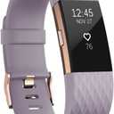 Fitbit Charge 2 Heart Rate + Fitness Wristband, Special Edition, Lavender Rose Gold, Large (US Version)