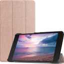 Tablet Cover for Lenovo Tab E8 TB-8304F 8"(2018 Release),Ultra Slim Folio Stand Lightweight Leather Case Cover for Lenovo Tab E8 2018 TB-8304F1 8" (Rose Gold)