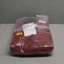 hicorfe Front Door Mat Outside Entrance,36"x59" Absorbent Muddy Dirt Resist Welcome Door Mats Outdoor Indoor,Stain and Fade Resistant,Non Slip Backing Entry Mat Doormat for Entryway(Red)