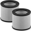 2801 Replacement Filter Compatible with Bissell MyAir Personal Air Purifier 2801, 2780, 2780A, 2780B, 2780P, 27809, Hight Efficiency and Carbon Filter, 2 Pack