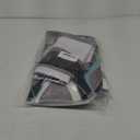 4Pcs Turquoise Shower Curtain Sets with Non-Slip Rugs, Toilet Lid Cover and Bath Mat, Black and Gray Bathroom Decor Set Accessories Fabric Waterproof Shower Curtains with 12 Hooks, 72 x 72 Inch