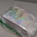 Spartan Industrial - 7" X 10" Smell-Proof Holographic Bags - Pack of 200 Clear Resealable Bags for Food Storage and Packaging, Cosmetics, Handmade Goods, and More