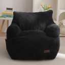 MAXYOYO Kids Bean Bag Chair, Stuffed Toddler Bean Bag Sofa with Filler Bean Bag Chair for Boys and Girls, Lazy Sofa with Pocket Floor Chair for Gaming, Reading, Standard