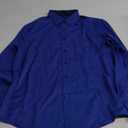 J.VER Men's Casual Long Sleeve Stretch Dress Shirt Wrinkle-Free Regular Fit Button Down Shirts (Medium, Royalblue)