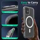 ONES for iPhone 11 Case, Translucent Matte Magnetic Phone Case Compatible with Magsafe, Military-Grade Shockproof Cover, Anti-Yellowing Hard Slim Protective Matte Case for iPhone 11