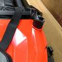 24V Kids Ride on 2 Seaters Electric Car with Remote Control, 2 * 120W Motors Battery Powered 20" Extra Large Seats+15.5" XL Wheels,LED Headlights, Front Storage, Bottle Holder, FM, Music for 3+ (Red)