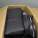 Pet Stroller for Small Dogs and Cats, One-Click Foldable Dog Stroller with Detachable Carrier & 3 Safety Tethers, Holds up to 33 lbs, Storage Basket & Cup Holder, Breathable Mesh, Black