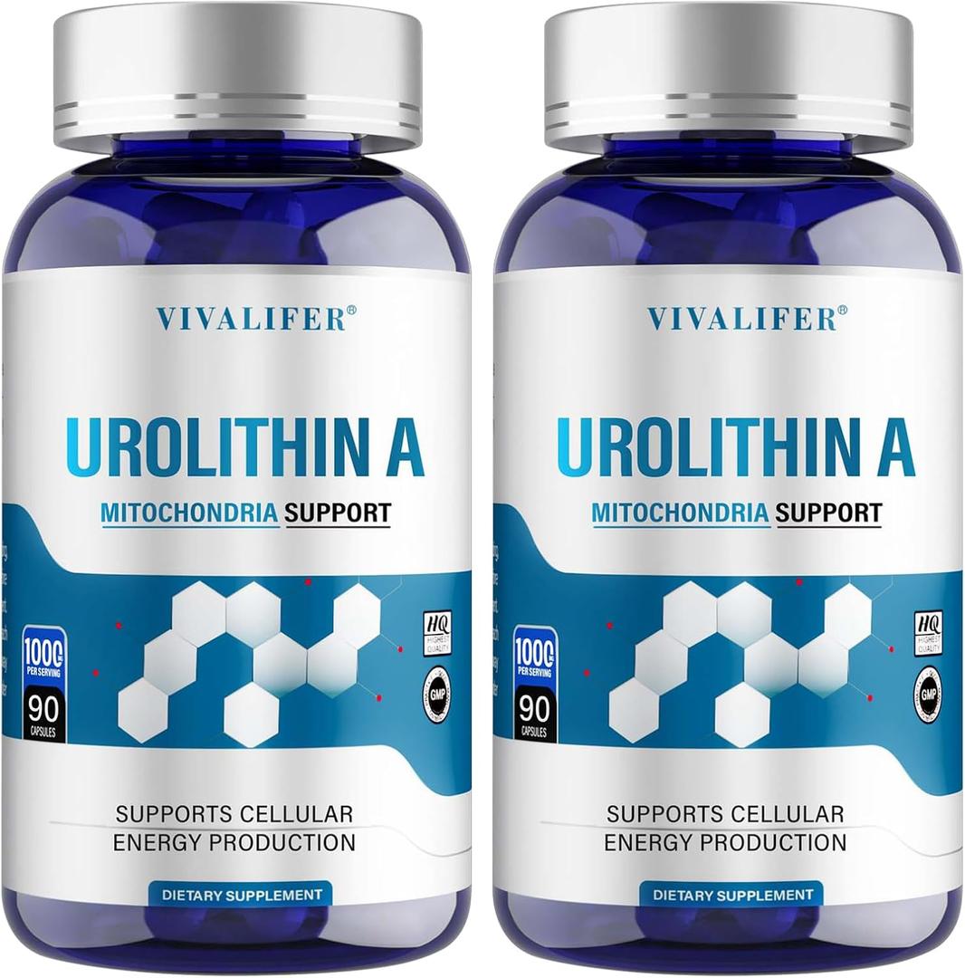 Urolithin A Supplement 2000 mg - 240 Capsules Powerful Antioxidant Protection, Promoting Healthy Aging & Mitochondrial Health and Cell Repair Support for Men & Women Urolithin A Supplement 2000 mg - 240 Capsules Powerful Antioxidant Protection, Promoting Healthy Aging & Mitochondrial Health and Cell Repair Support for Men & Women