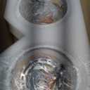 2 Pack Ceramic Wood Brass Semi Flush Mount Ceiling Light Vintage Hallway Light Fixtures, Modern Small Ceiling Mount Light Lamp for Hall Kitchen Entryway Passway Porch Foyer