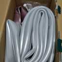 Trideer Exercise Ball for Office Desk, Yoga Ball Chair to Relieve Back Pain, Stability & Fitness Ball Seat with Base, Home Gym Core Workout, Abs, Stretching & Therapy (L(23-26ines/58-65cm), Purple)