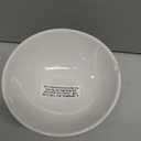 HD 4,4 in ceramic footed bowl white