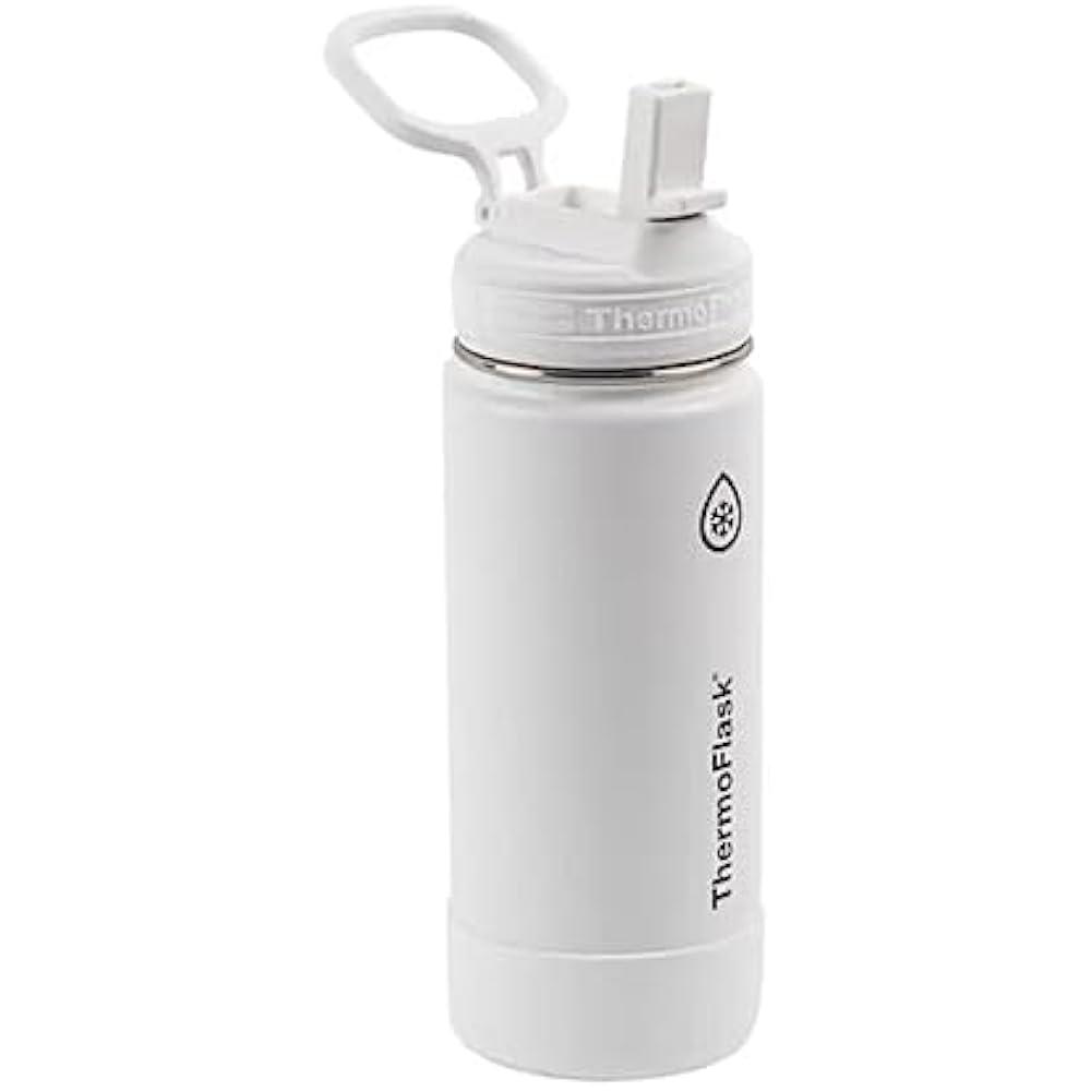 Thermoflask Set of 2 16 oz Stainless Steel Bottles 