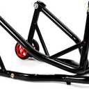 MOTO4U Motorcycle Stand Front Headlift Triple Tree Headlift Front Wheel Lift Stand- Sport Street Bike Motorcycle