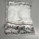 2 x Ladlop Summer Square Neck Tank Tops for Women Pleated Loose Fit Casual Sleeveless Tops Shirts Flowy (White, XXL)