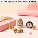 Positive Jesus Blessing Jar 60 Daily Scripture & Encouragement Cards, Faith-Based Gift for Girls, Teens, Kids & Women, Christian Inspirational Gift for Birthdays